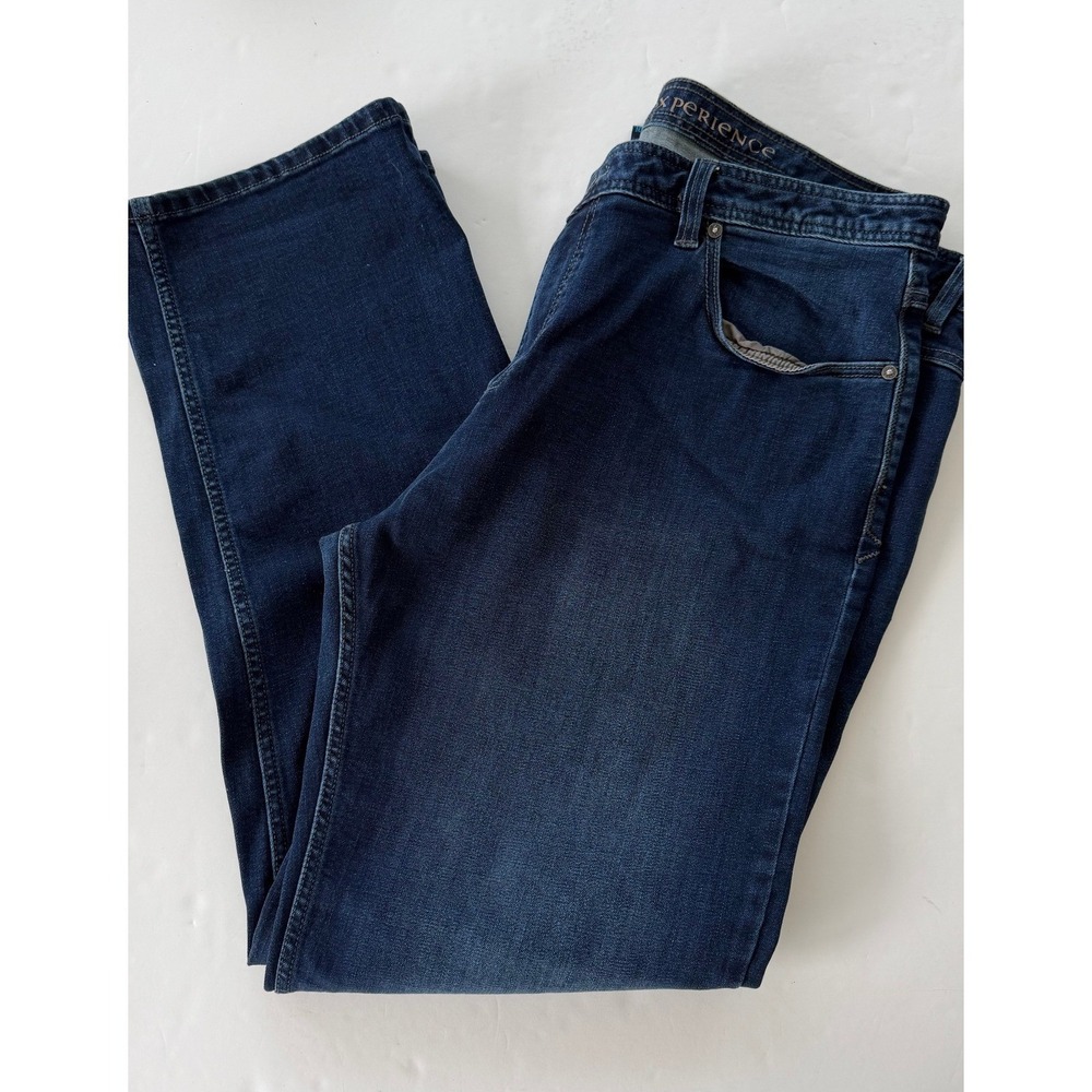 Prana Axiom Slim Fit Jeans Mens 40x32 Dark Wash Indigo Denim Outdoor Climbing